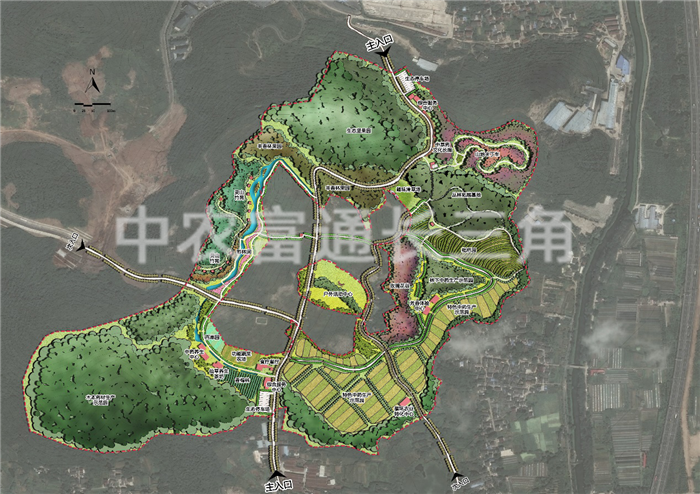 南京都市休閑農(nóng)業(yè)園概念性規(guī)劃(圖1)